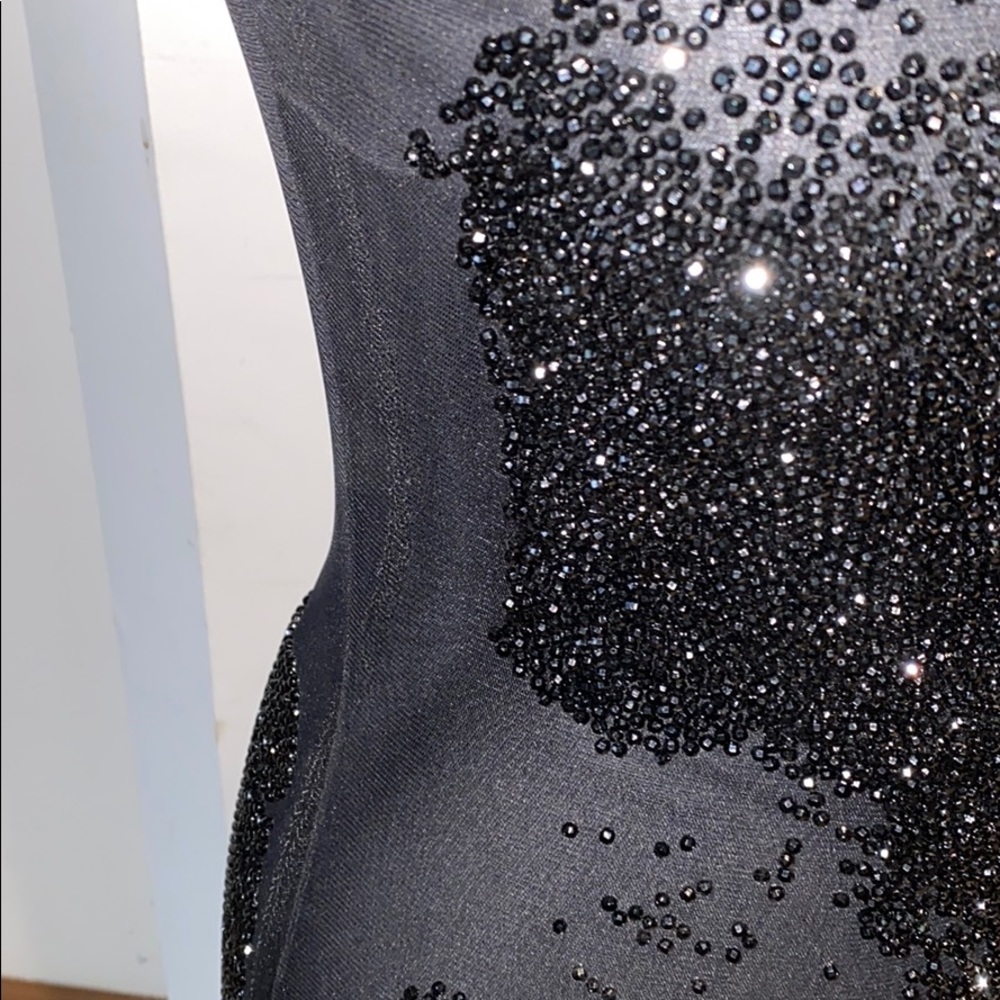 Beaded Sheer Dress - Picture 12 of 14